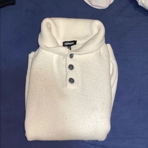 MENS SMALL WOOL EXPRESS SWEATER